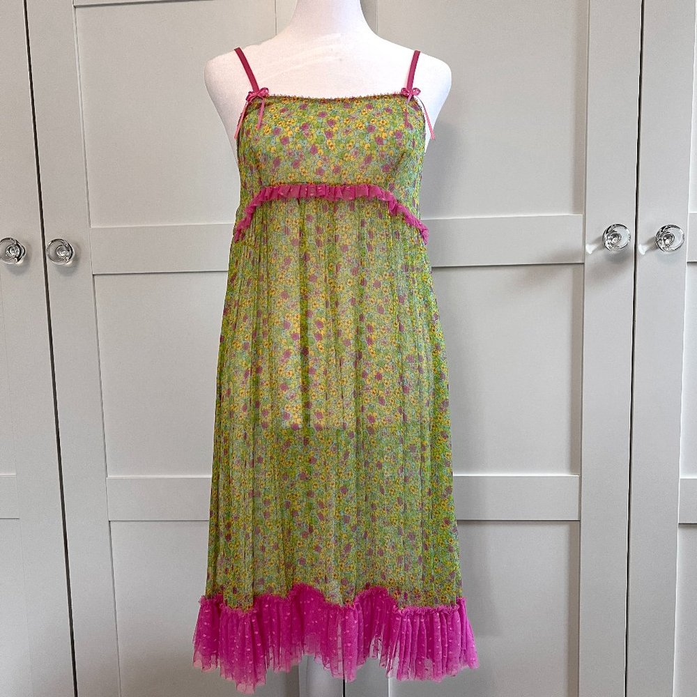 Anna Sui for Victoria's Secret Floral Sheer Nighty